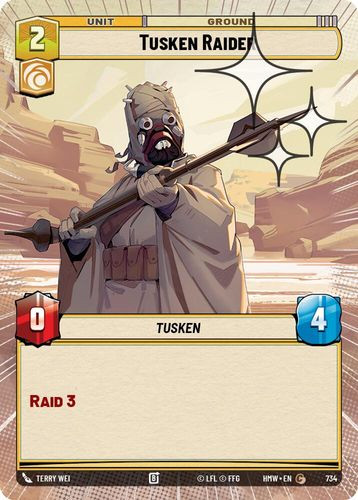 [09-HWL-EN-0734](C) Tusken Raider (Hyperspace) (Foil)