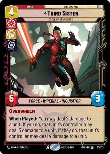 [09-HWL-EN-0051](L) Third Sister - Cycle of Vengeance