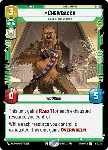 [09-HWL-EN-0117](R) Chewbacca - Resourceful Wookiee