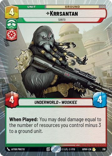 [09-HWL-EN-0318](R) Krrsantan - Santo (Hyperspace)