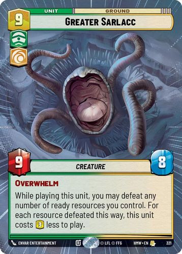 [09-HWL-EN-0321](R) Greater Sarlacc (Hyperspace)
