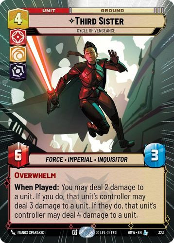 [09-HWL-EN-0323](L) Third Sister - Cycle of Vengeance (Hyperspace)