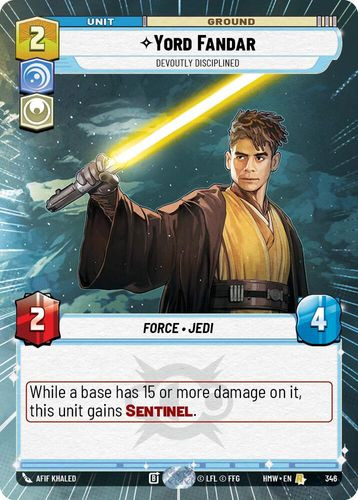 [09-HWL-EN-0346](R) Yord Fandar - Devoutly Disciplined (Hyperspace)