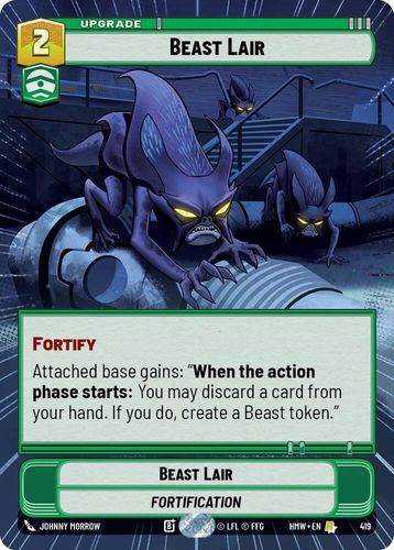 [09-HWL-EN-0419](R) Beast Lair (Hyperspace)