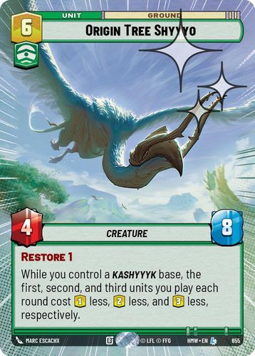 [09-HWL-EN-0655](L) Origin Tree Shyyyo (Hyperspace) (Foil)