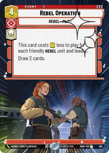 [09-HWL-EN-0683](R) Rebel Operation (Hyperspace) (Foil)
