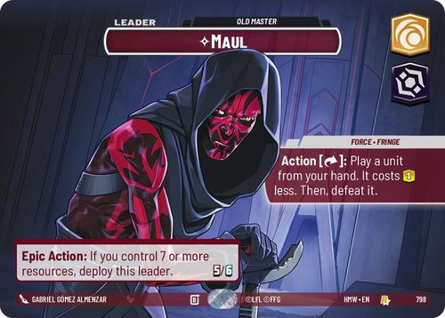 [09-HWL-EN-0798](R) Maul - Old Master (Showcase) (Foil)