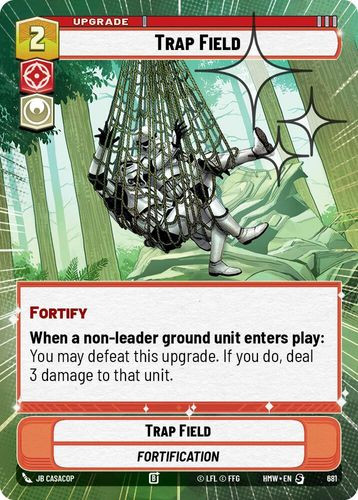 [09-HWL-EN-0681](S) Trap Field (Hyperspace) (Foil)