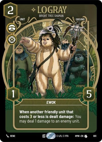 [09-HWL-EN-0801](U) Logray - Bright Tree Shaman (Prestige)