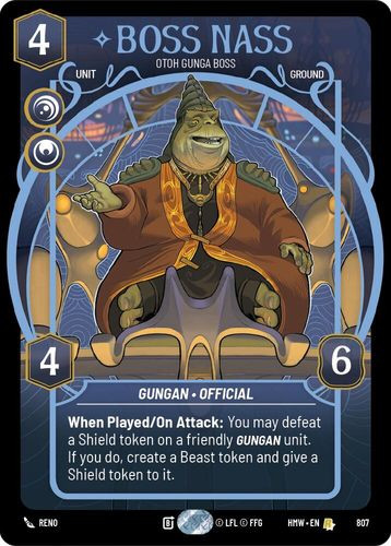 [09-HWL-EN-0807](R) Boss Nass - Otoh Gunga Boss (Prestige)