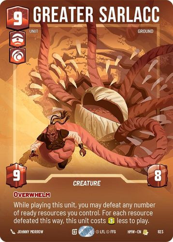 [09-HWL-EN-0823](R) Greater Sarlacc (Prestige)