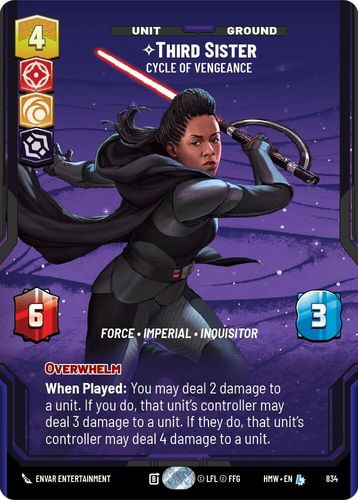 [09-HWL-EN-0834](L) Third Sister - Cycle of Vengeance (Prestige)