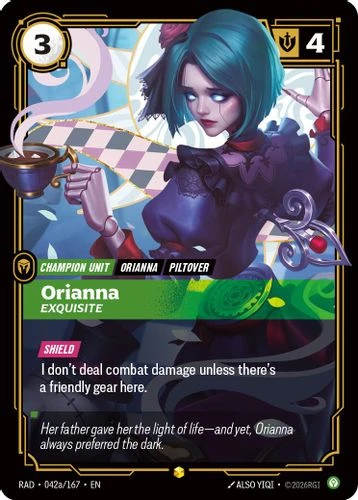 |RB05|[RAD-042a/167](AA) Orianna, Exquisite {Alt Art} {Foil}