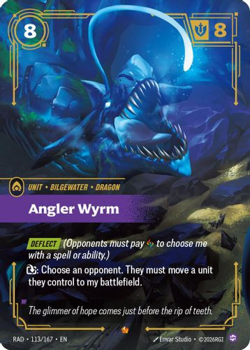 |RB05|[RAD-113/167](E) Angler Wyrm {Foil}