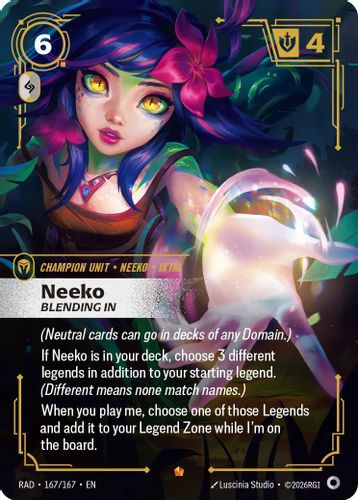 |RB05|[RAD-167/167](E) Neeko, Bleeding In {Foil}