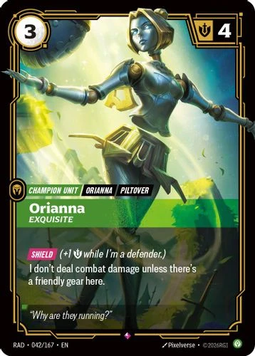 |RB05|[RAD-042/167](R) Orianna, Exquisite {Foil}