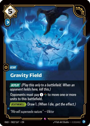 |RB05|[RAD-062/167](R) Gravity Field {Foil}
