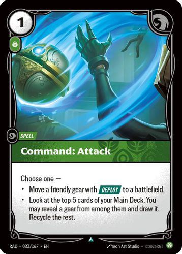 |RB05|[RAD-033/167](U) Command: Attack