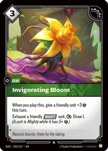 |RB05|[RAD-035/167](U) Invigorating Bloom