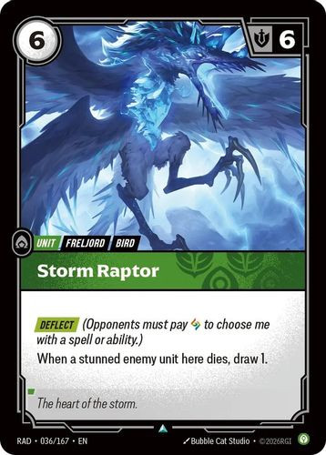 |RB05|[RAD-036/167](U) Storm Raptor {Foil}