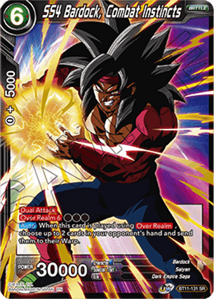 BT11-131SR SS4 Bardock, Combat Instincts (2nd ed)