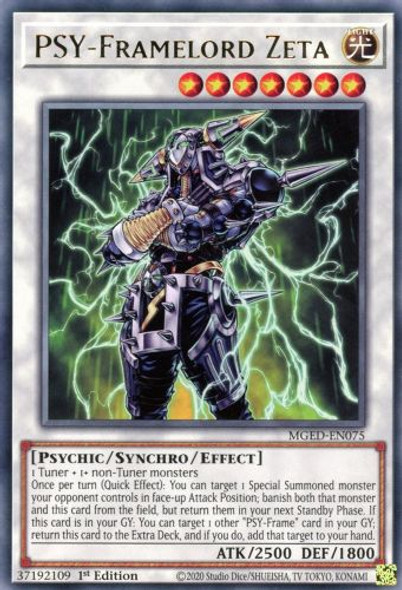 MGED-EN075 PSY-Framelord Zeta (Rare) <1st>