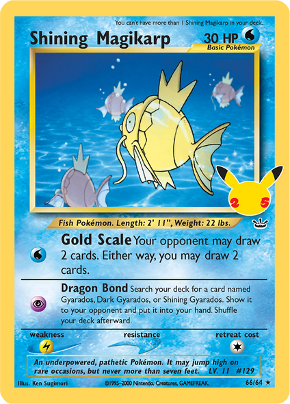 [SWSH07b][CEL-019/025UR] Shining Magikarp (Holo)