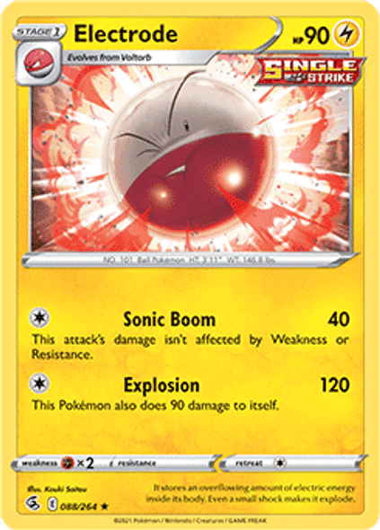 SWSH08-088/264R Electrode (Reverse Holo)