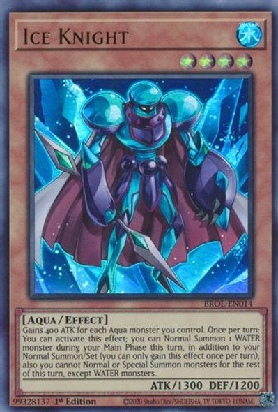 BROL-EN014 Ice Knight (Ultra Rare) <1st>