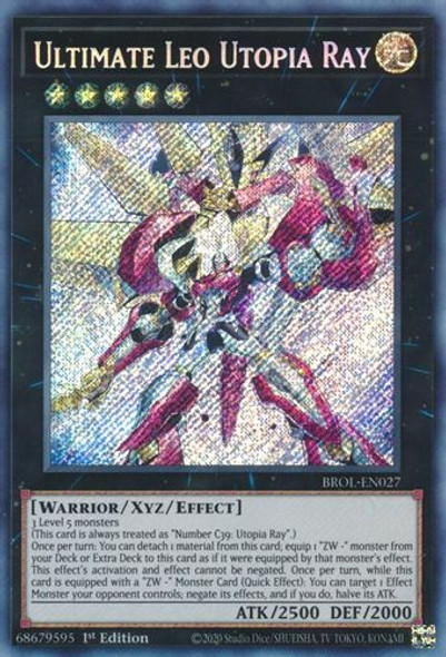 BROL-EN027 Ultimate Leo Utopia Ray (Secret Rare) <1st>