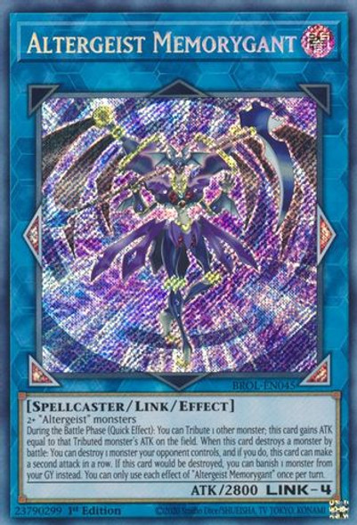 BROL-EN045 Altergeist Memorygant (Secret Rare) <1st>