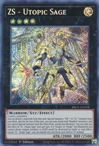 BROL-EN058 ZS - Utopic Sage (Secret Rare) <1st>