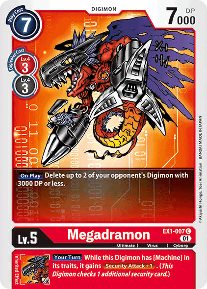 EX01-007C Megadramon