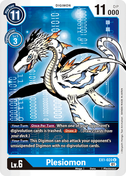 [EX01-020U] Plesiomon