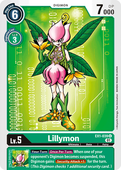 [EX01-039U] Lillymon