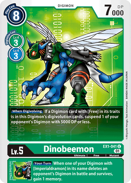 EX01-041U Dinobeemon