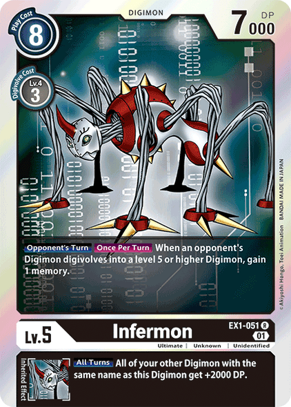 [EX01-051R] Infermon (Foil)