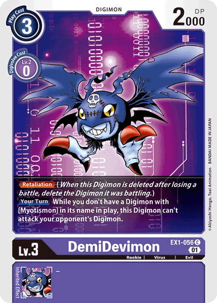 [EX01-056C] DemiDevimon