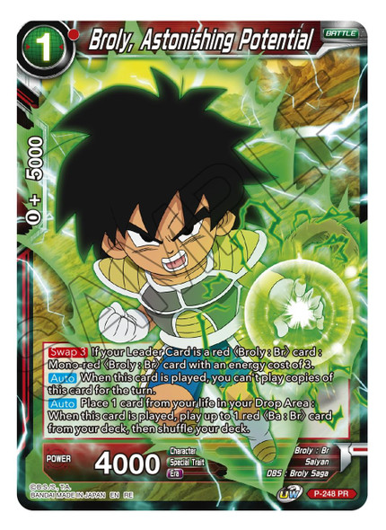 P-248P Broly, Astonishing Potential (MB Print) (Foil)