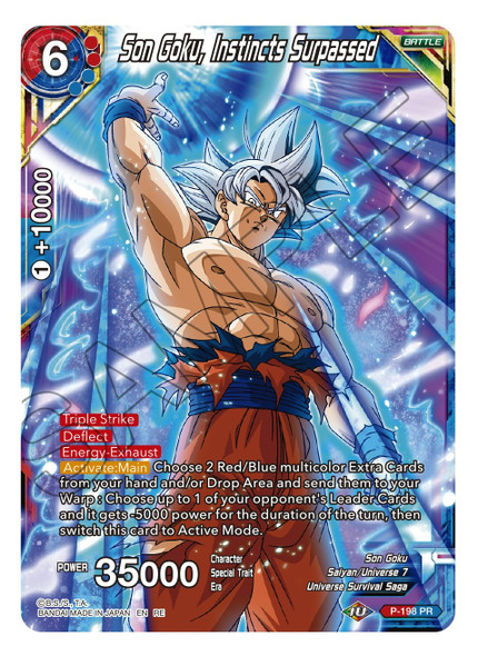 P-198P Son Goku, Instincts Surpassed (MB Print)