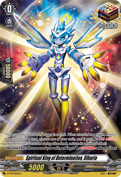 D-PR/022EN Spiritual King of Determination, Olbaria