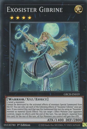 GRCR-EN019 Exosister Gibrine (Super Rare) <1st>