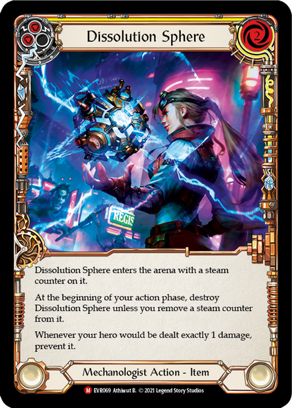 FAB06 EVR-069M Dissolution Sphere (Rainbow Foil) (1st ed)