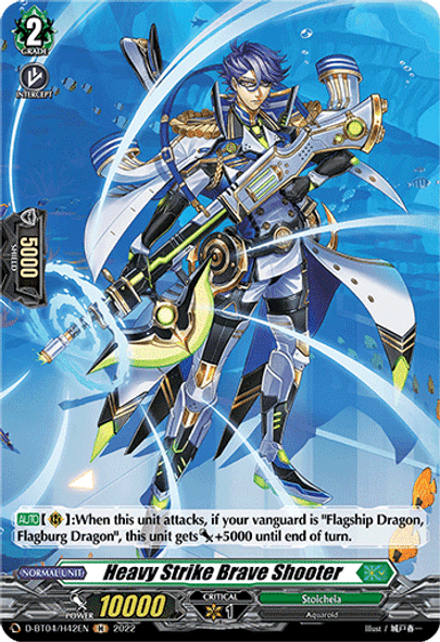 D-BT04/H42EN H Heavy Strike Brave Shooter (Holo)