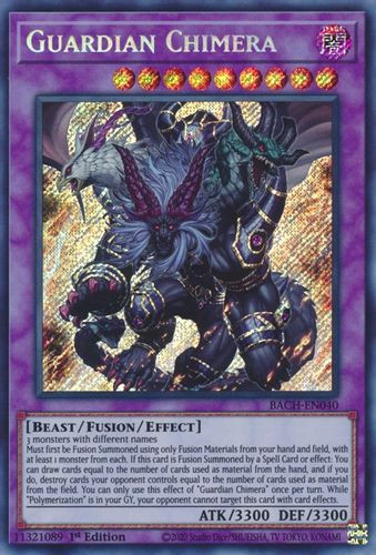 BACH-EN040 Guardian Chimera (Secret Rare) <1st>