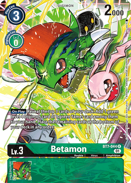 BT07-044R Betamon (Alternate Art) (Foil)