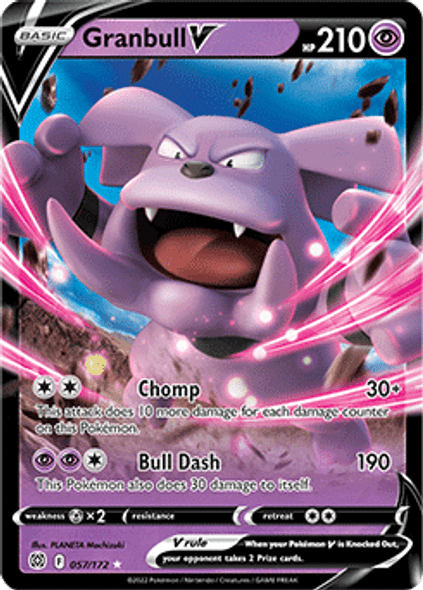 SWSH09-057/172SR Granbull V