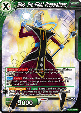BT16-048UC Whis, Pre-Fight Preparations (Foil)