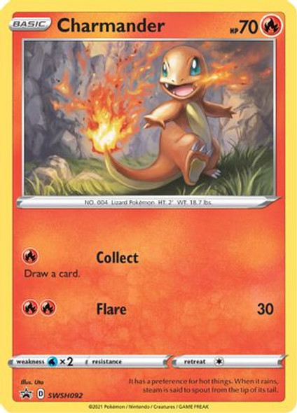 [SWSHP-092] Charmander (Holo)