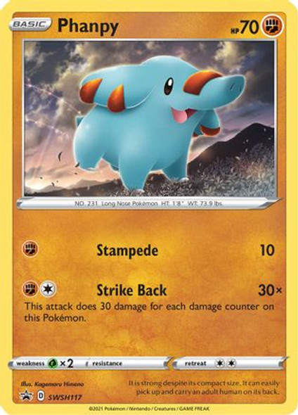 SWSH-117P Phanpy